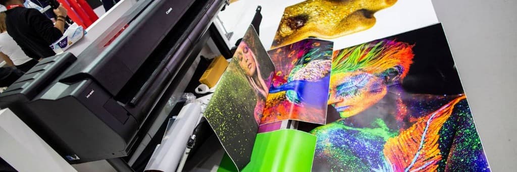 Professional large-format printing and vivid colour output
